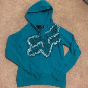 Fox hooded sweatshirt